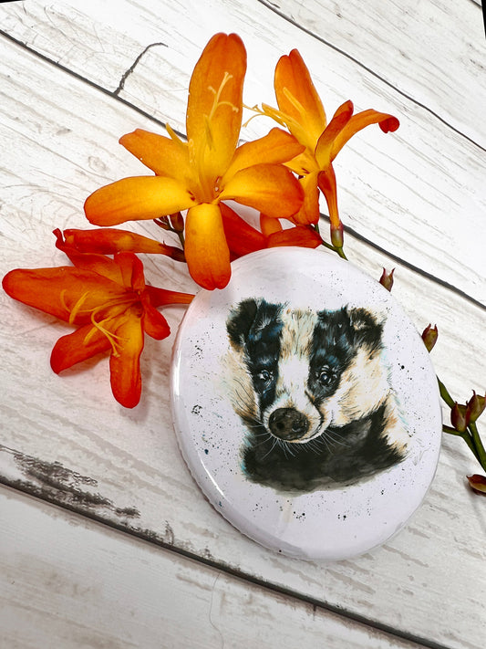 Cedric the Badger Magnet