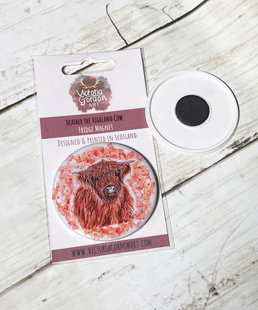 Heather the Highland Cow Magnet