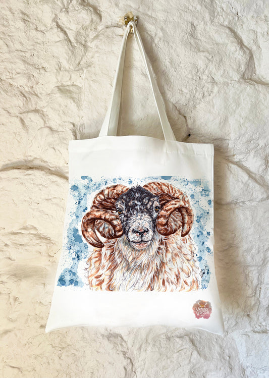 Ronny the Ram Tote Bag