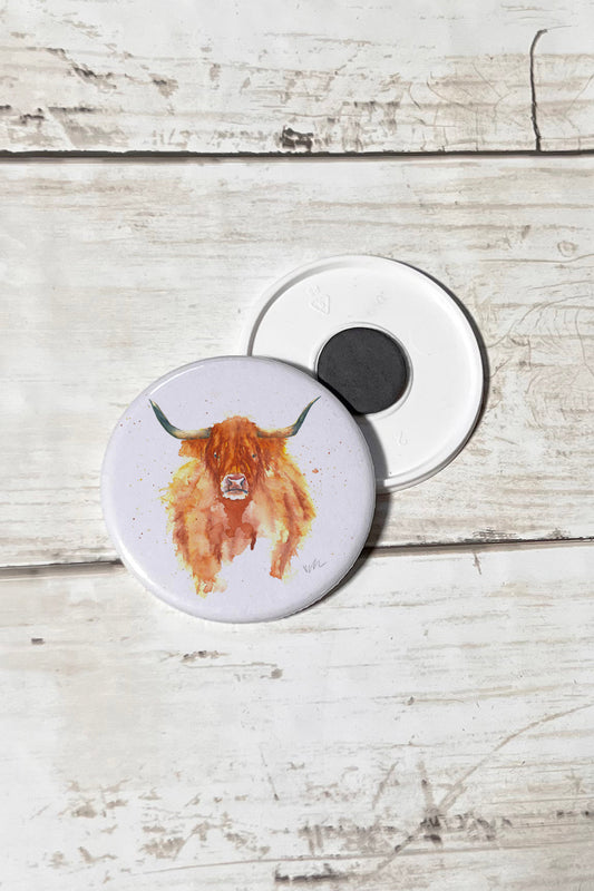 Hamish the Highland Cow Magnet